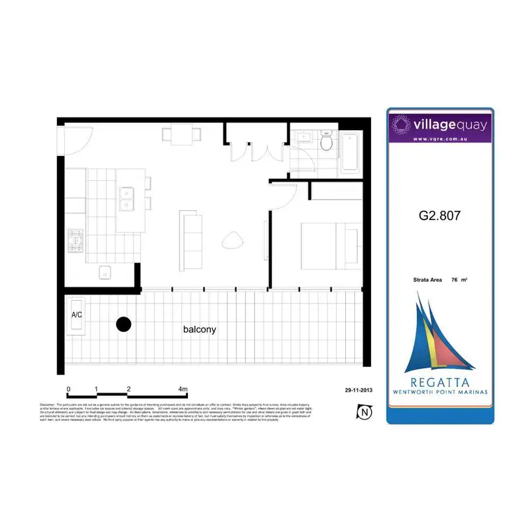 Floorplan of Homely apartment listing, 807/57 Hill Road, Wentworth Point NSW 2127