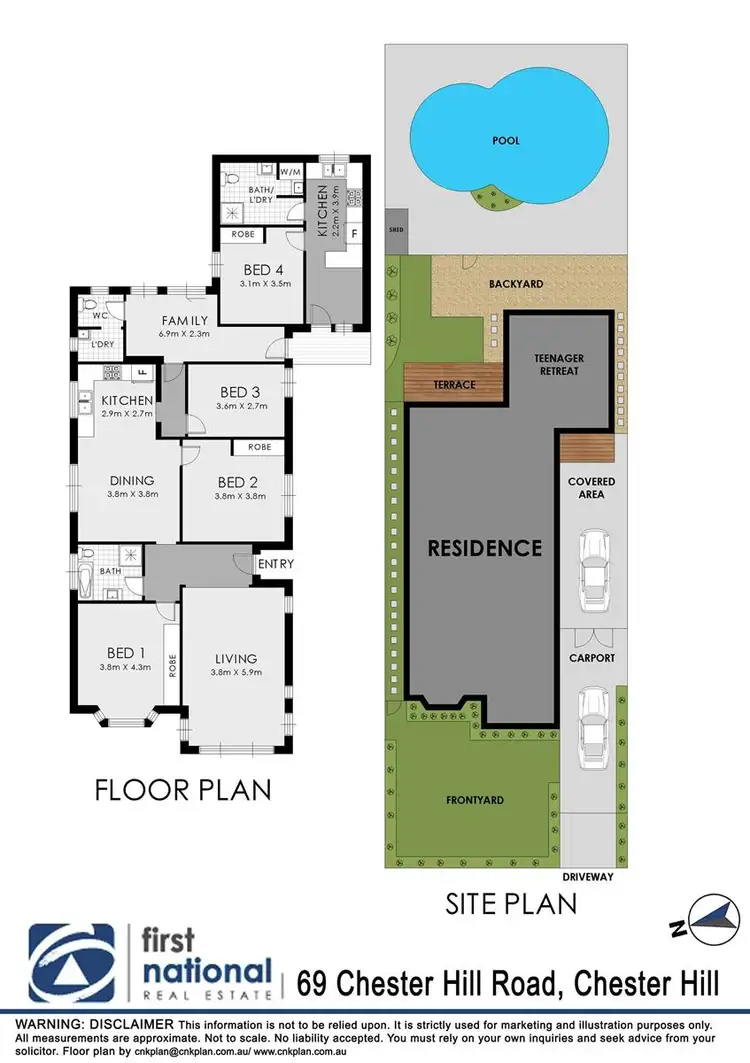 Floorplan of Homely house listing, 69 Chester Hill Road, Chester Hill NSW 2162