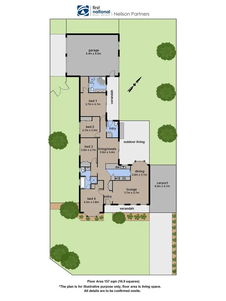 Floorplan of Homely house listing, 5 Guest Road, Pakenham VIC 3810