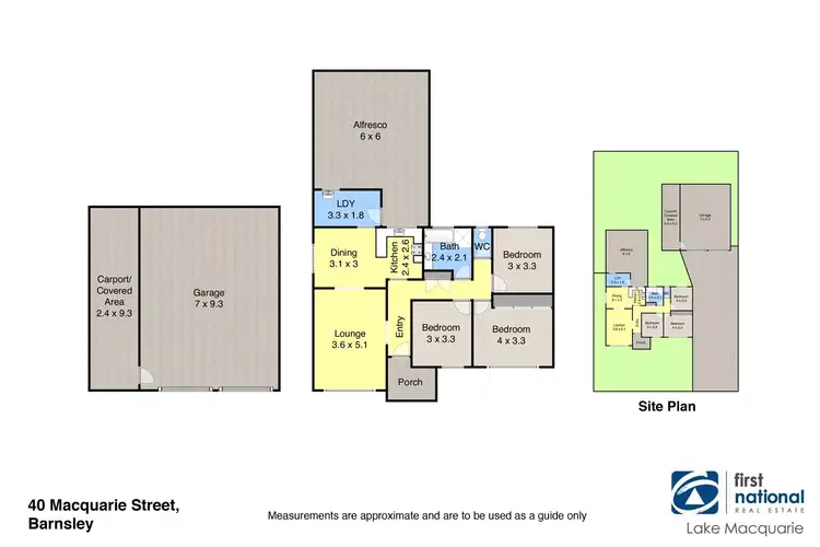 Floorplan of Homely house listing, 40 Macquarie Street, Barnsley NSW 2278