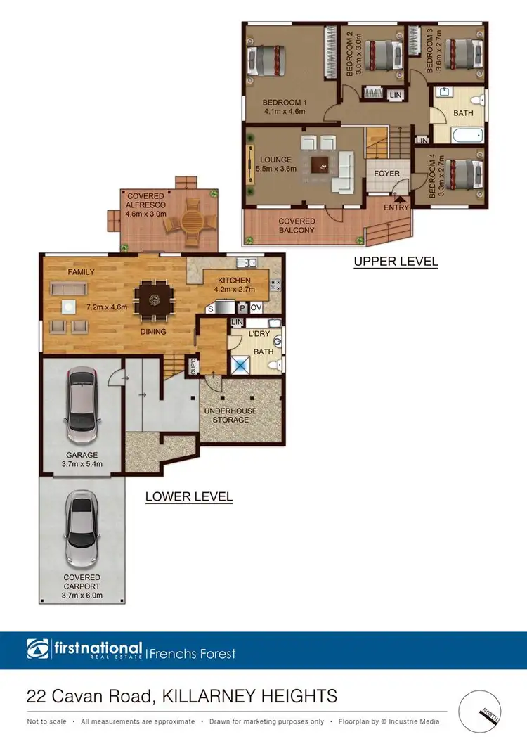 Floorplan of Homely house listing, 22 Cavan Road, Killarney Heights NSW 2087