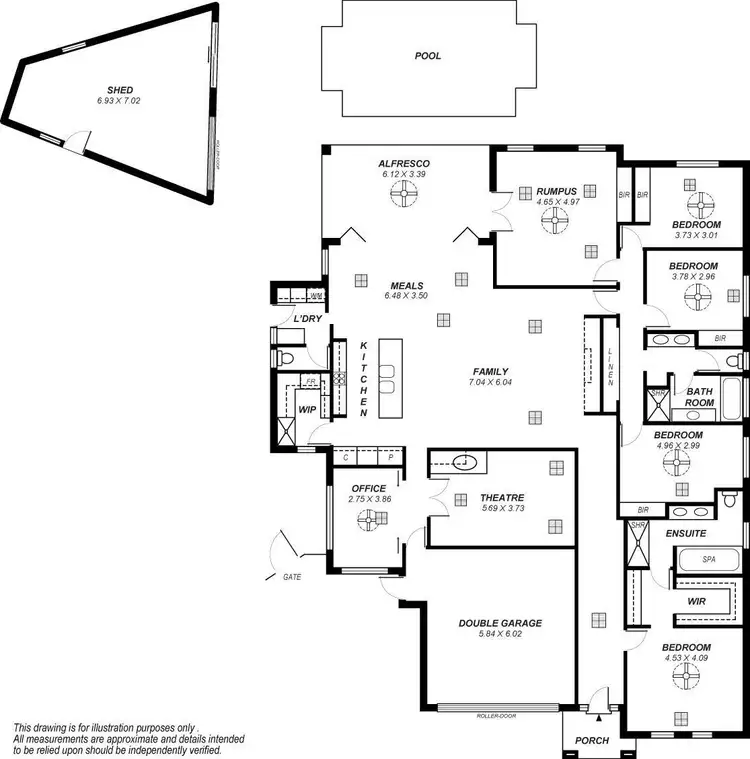 Floorplan of Homely house listing, 50 Ashbourne Avenue, Kingswood SA 5062