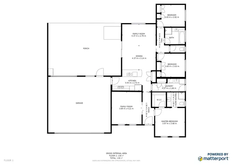 Floorplan of Homely house listing, 16 Condor Drive, Mildura VIC 3500