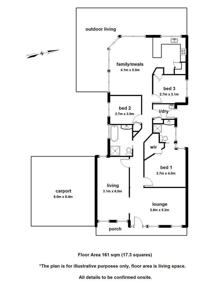 Floorplan of Homely house listing, 55 Eagle Drive, Pakenham VIC 3810