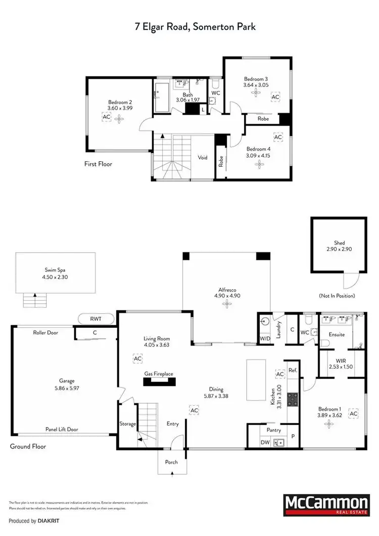 Floorplan of Homely house listing, 7 Elgar Road, Somerton Park SA 5044