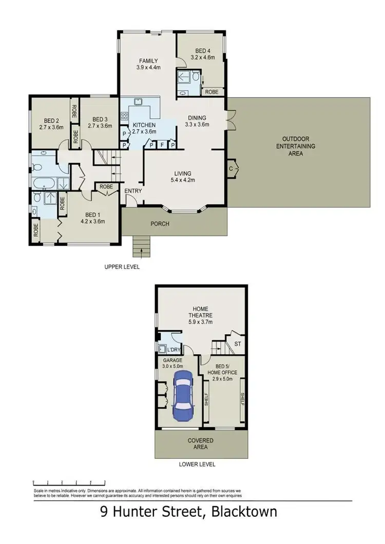 Floorplan of Homely house listing, 9 Hunter Street, Blacktown NSW 2148