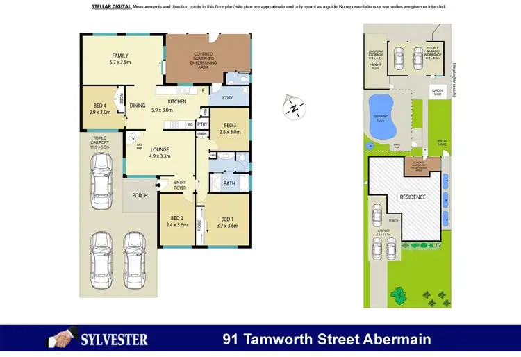 Floorplan of Homely house listing, 91 Tamworth Street, Abermain NSW 2326