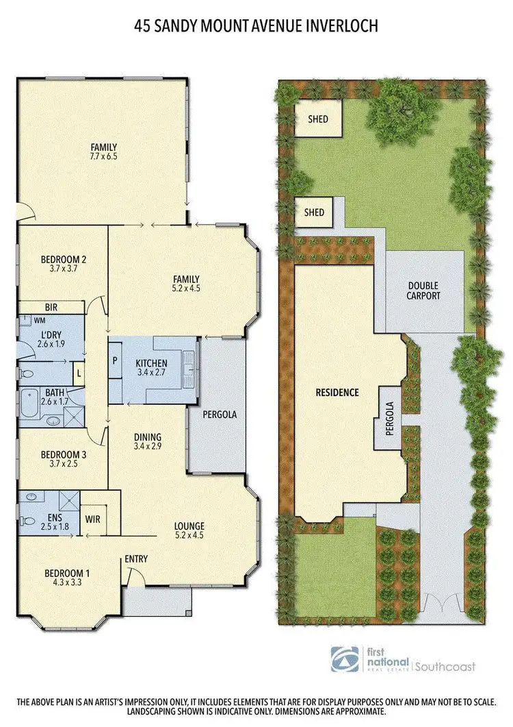 Floorplan of Homely house listing, 45 Sandymount Avenue, Inverloch VIC 3996