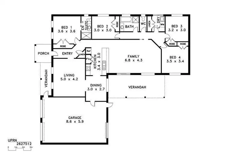Floorplan of Homely house listing, Address available on request