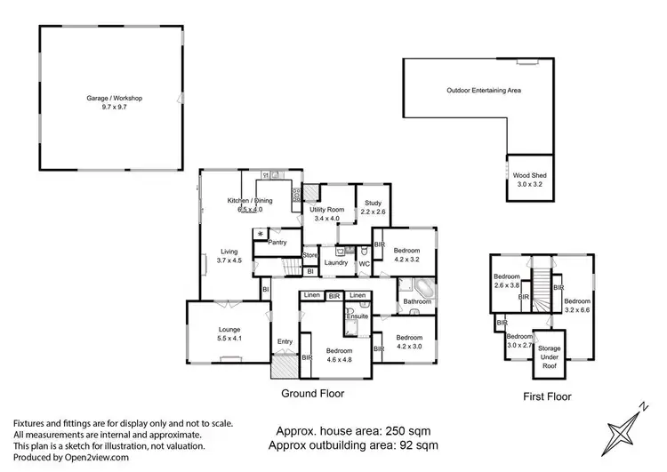 Floorplan of Homely house listing, 5 Thorp Street, Cygnet TAS 7112