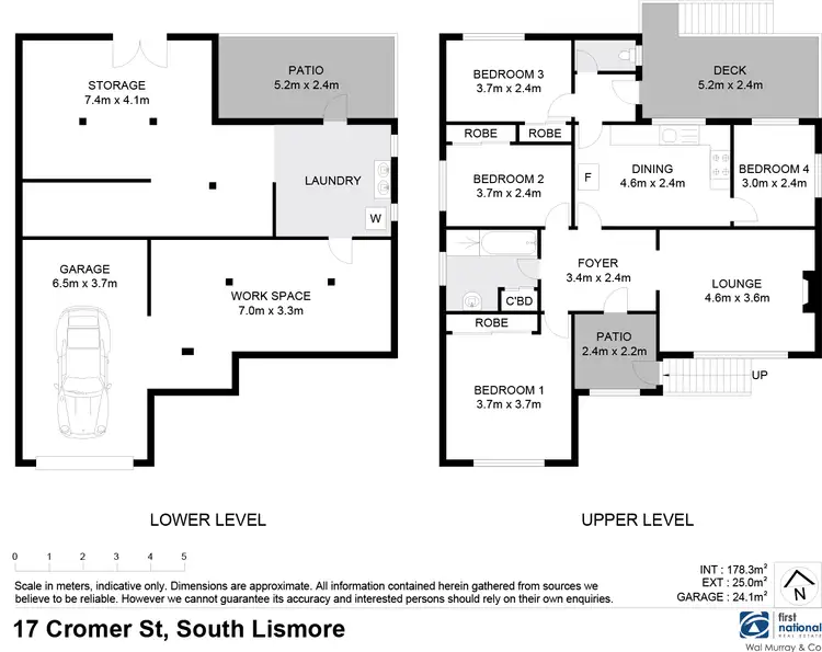 Floorplan of Homely house listing, 17 Cromer Street, South Lismore NSW 2480