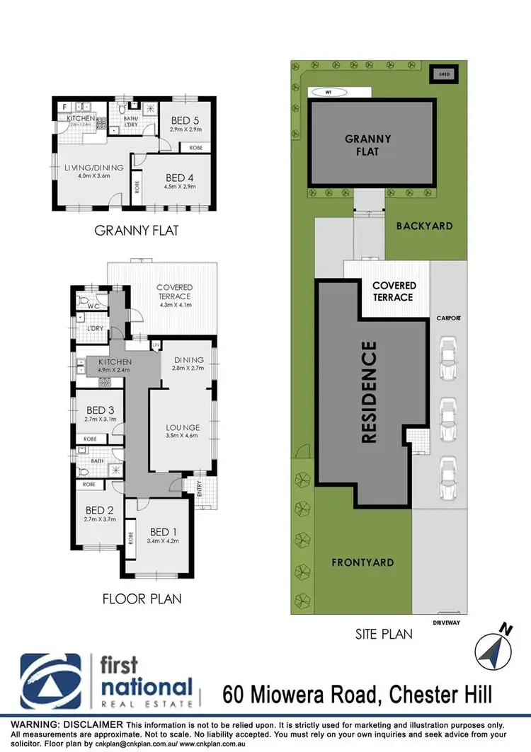 Floorplan of Homely house listing, 60 Miowera Road, Chester Hill NSW 2162