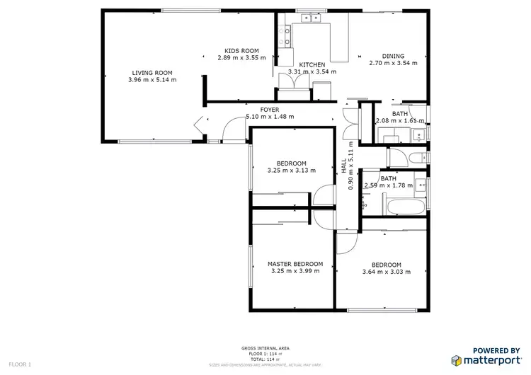 Floorplan of Homely house listing, 29 Teal Drive, Mildura VIC 3500