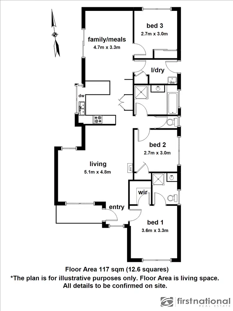 Floorplan of Homely house listing, 27 The Gateway, Berwick VIC 3806