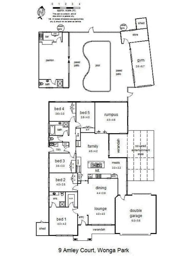 Floorplan of Homely house listing, 9 Amley Court, Wonga Park VIC 3115