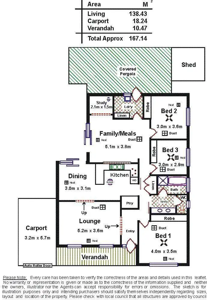 Floorplan of Homely house listing, 41 Toovis Avenue, St Agnes SA 5097
