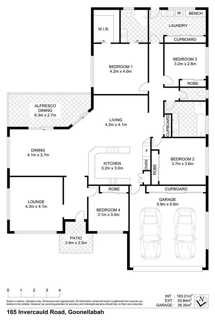 Floorplan of Homely house listing, 165 Invercauld Road, Goonellabah NSW 2480
