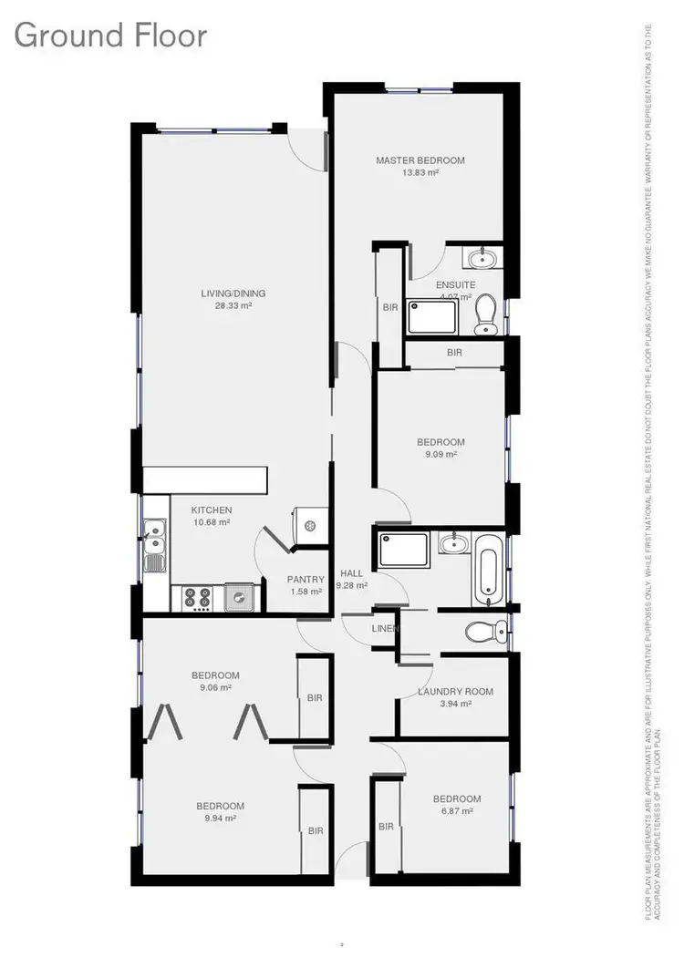 Floorplan of Homely house listing, 1368 Beechworth - Wodonga Road, Wooragee VIC 3747