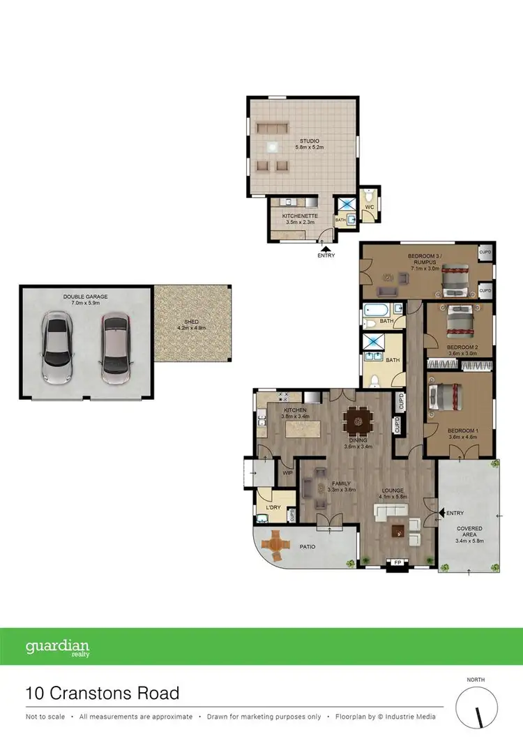 Floorplan of Homely house listing, 10 Cranstons Road, Dural NSW 2158