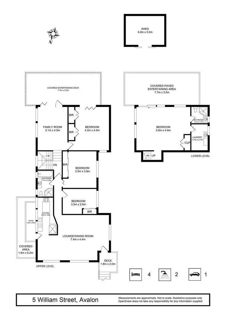 Floorplan of Homely house listing, 5 William Street, Avalon NSW 2107