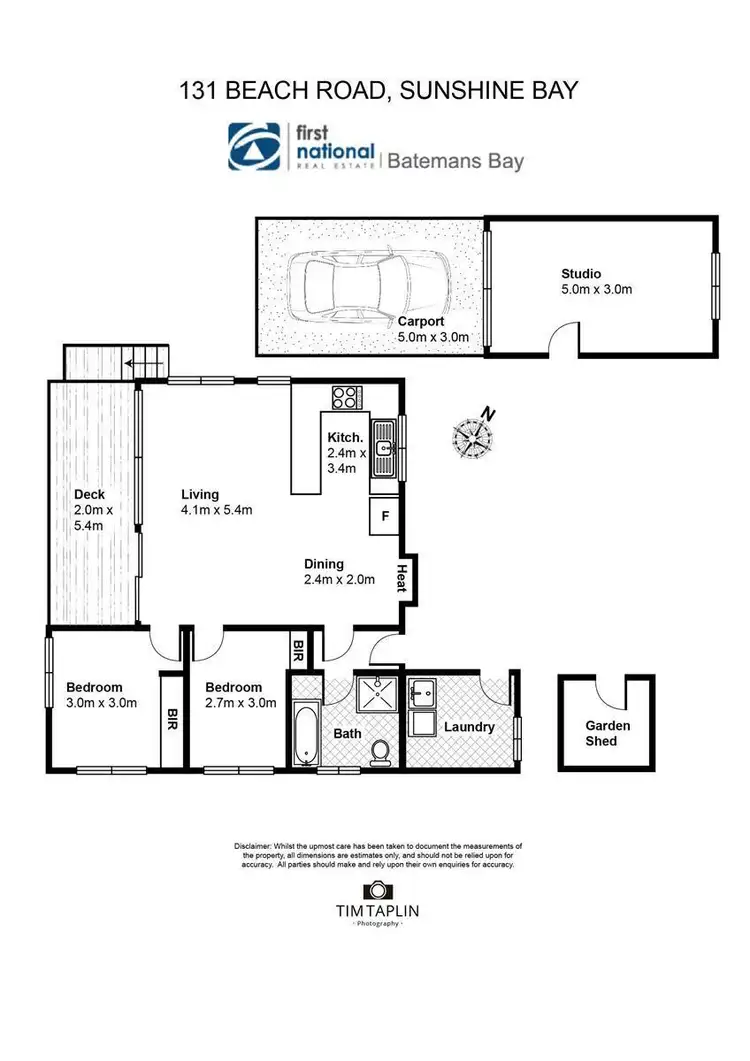 Floorplan of Homely house listing, 131 Beach Road, Sunshine Bay NSW 2536