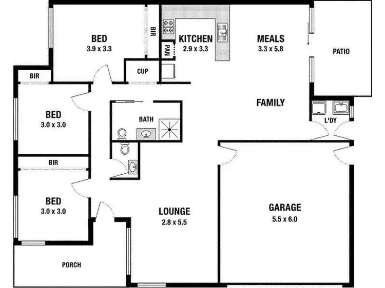 Floorplan of Homely unit listing, 4/73 Carween Avenue, Mitcham VIC 3132