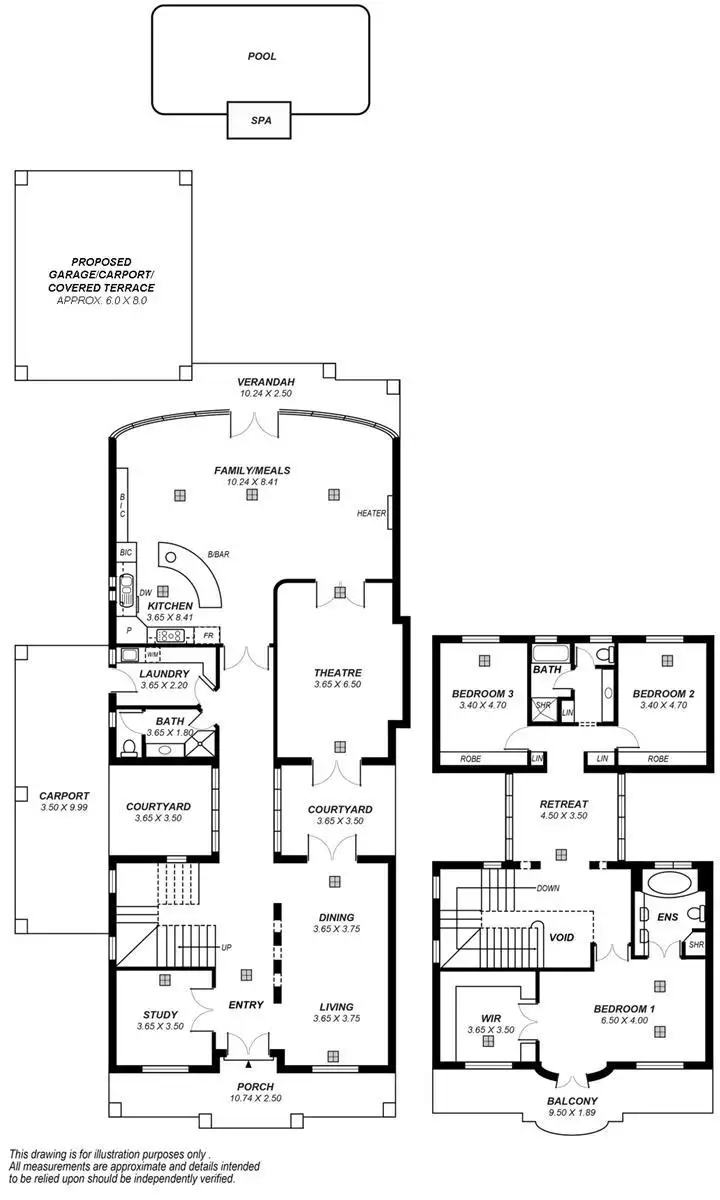 Floorplan of Homely house listing, 11A Wilsden Street, Walkerville SA 5081