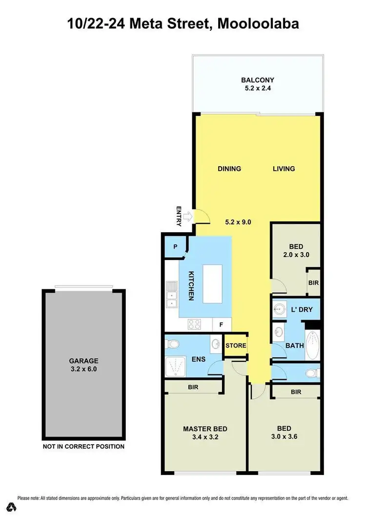 Floorplan of Homely unit listing, 10/22 Meta Street, Mooloolaba QLD 4557