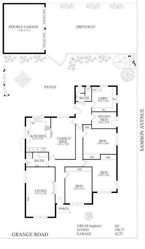 Floorplan of Homely house listing, 100 Grange Road, Westbourne Park SA 5041