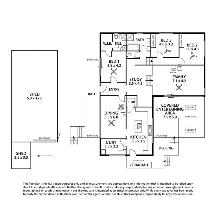 Floorplan of Homely house listing, 37 Shakes Road, Nairne SA 5252