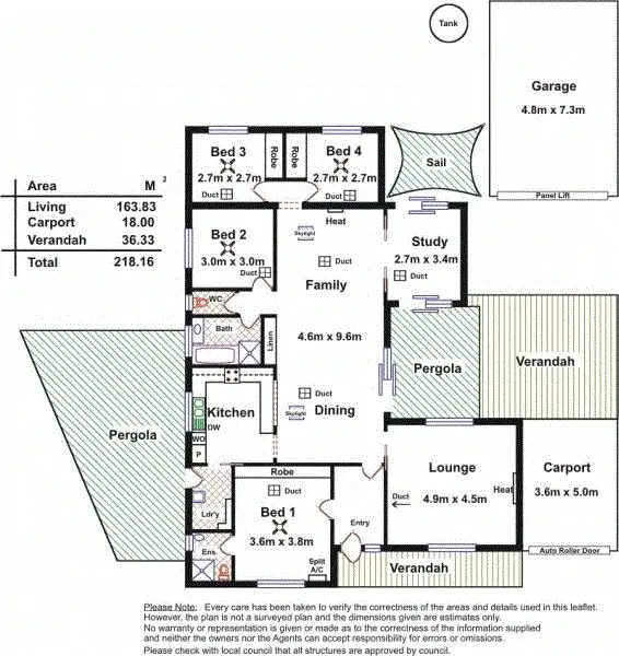 Floorplan of Homely house listing, 33 Niemeyer Crescent, St Agnes SA 5097