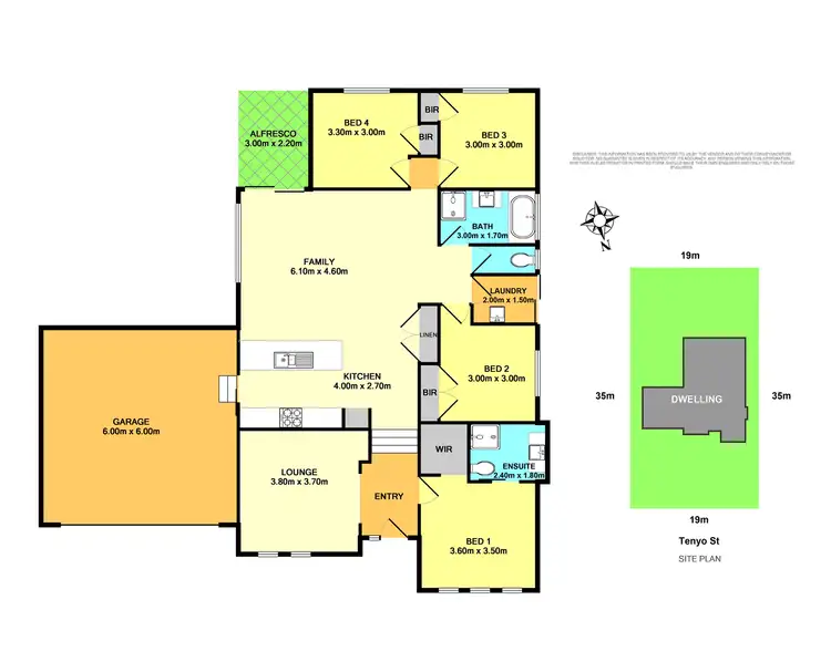 Floorplan of Homely house listing, 31 Tenyo Street, Cameron Park NSW 2285