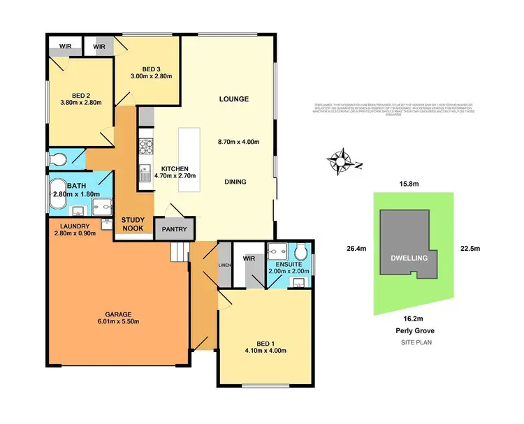 Floorplan of Homely house listing, 2 Perly Grove, Cameron Park NSW 2285