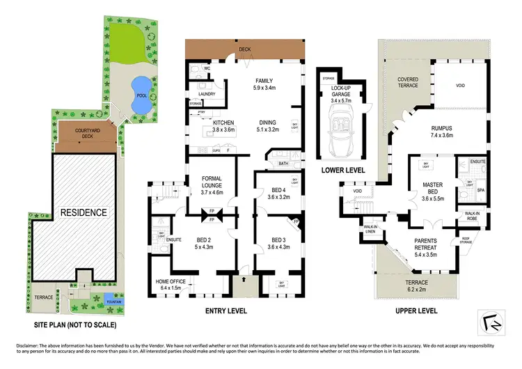Floorplan of Homely house listing, 3 Wood Street, Manly NSW 2095
