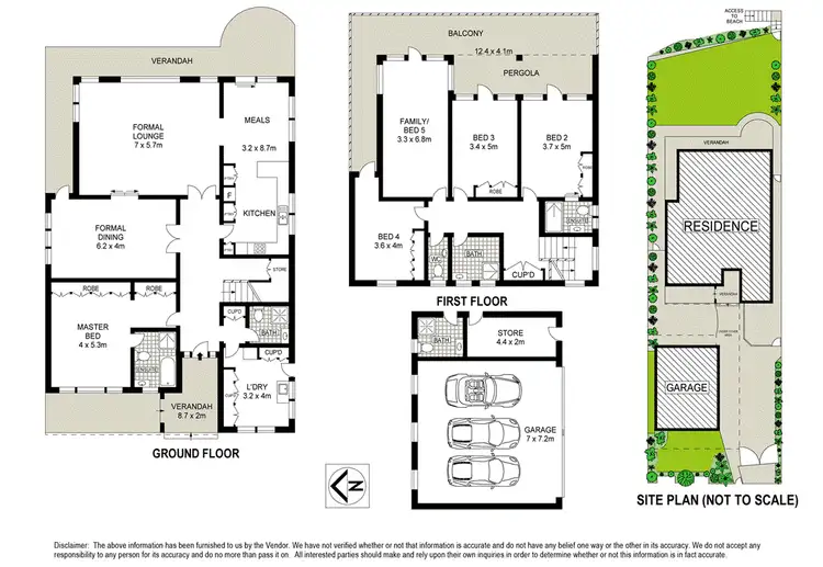 Floorplan of Homely house listing, 11 Surfview Road, Mona Vale NSW 2103