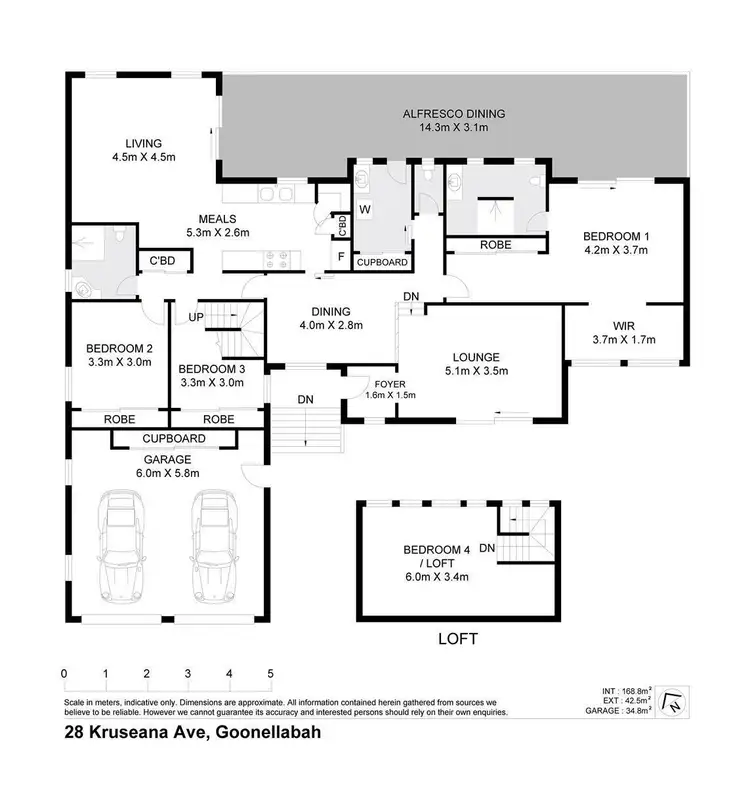 Floorplan of Homely house listing, 28 Kruseana Avenue, Goonellabah NSW 2480