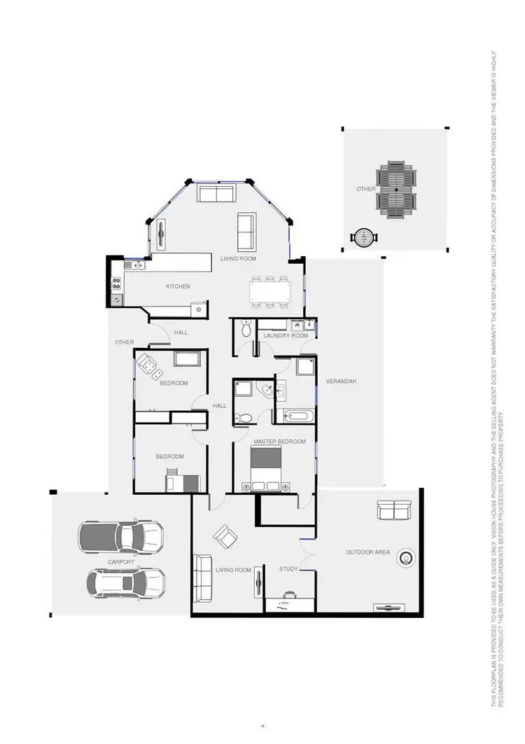 Floorplan of Homely house listing, 6 Sky Court, Mildura VIC 3500