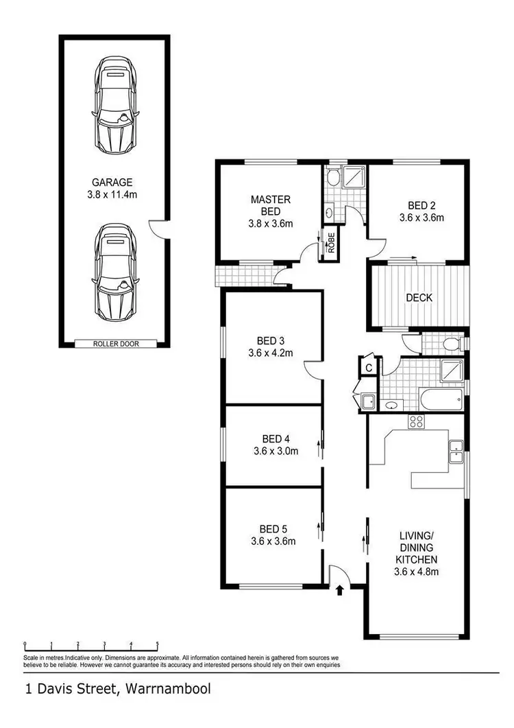 Floorplan of Homely house listing, 1-3 Davis Street, Warrnambool VIC 3280