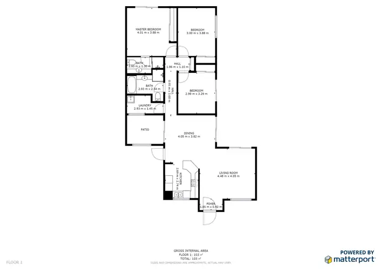 Floorplan of Homely townhouse listing, 22/2-4 Langport Parade, Mudgeeraba QLD 4213