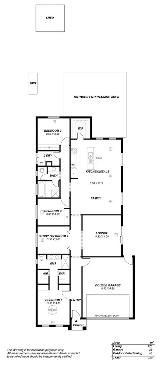 Floorplan of Homely house listing, 5 Highfield Drive, Tea Tree Gully SA 5091