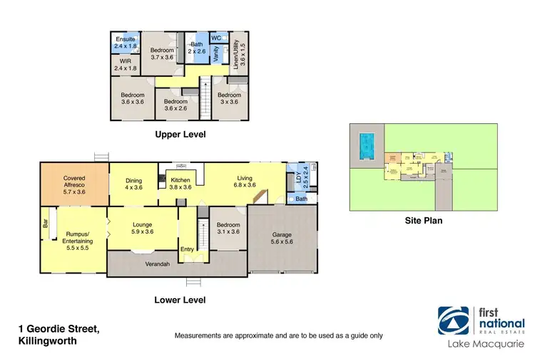 Floorplan of Homely house listing, 1 Geordie Street, Killingworth NSW 2278