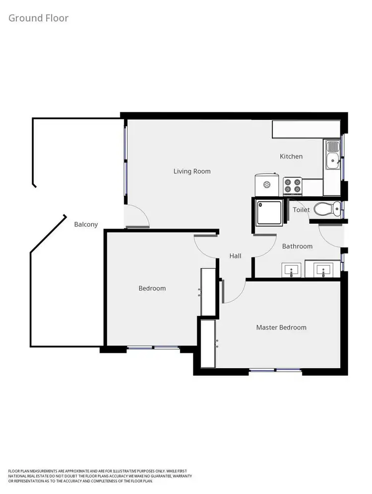 Floorplan of Homely terrace listing, 1/3 Rattray Avenue, Wodonga VIC 3690