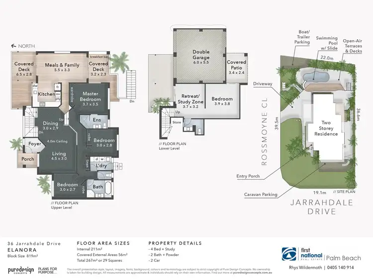 Floorplan of Homely house listing, 36 Jarrahdale Drive, Elanora QLD 4221