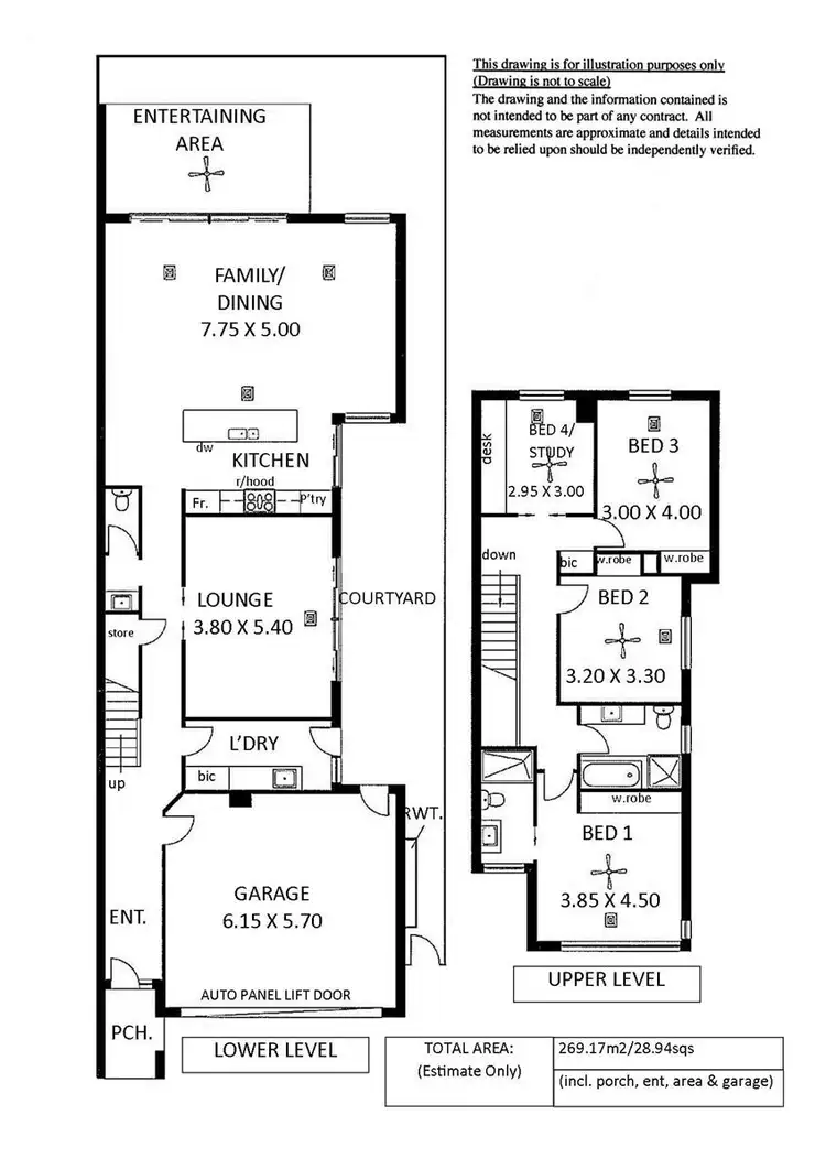 Floorplan of Homely house listing, 85 Bowker Street, Warradale SA 5046