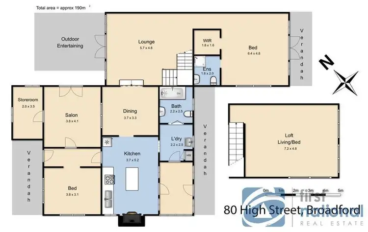 Floorplan of Homely house listing, 80 High Street, Broadford VIC 3658