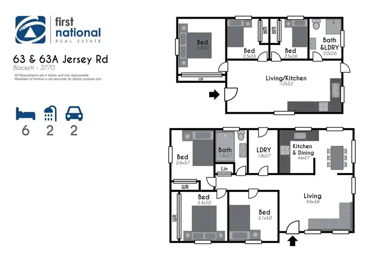 Floorplan of Homely house listing, 63 Jersey Road, Blackett NSW 2770