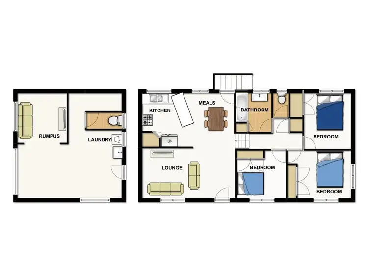 Floorplan of Homely house listing, 2 Leonard Street, Kingston QLD 4114