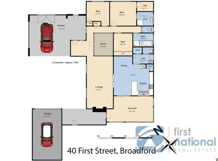 Floorplan of Homely house listing, 40 First Street, Broadford VIC 3658