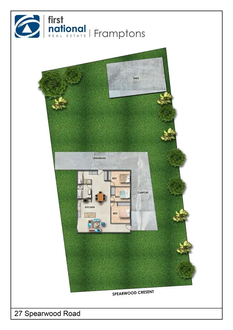Floorplan of Homely house listing, 27 Spearwood Road, Sadadeen NT 870