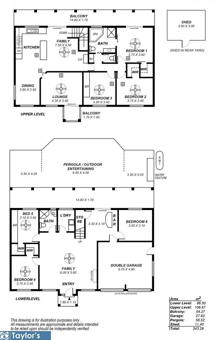 Floorplan of Homely house listing, 8 Forrest Court, Golden Grove SA 5125